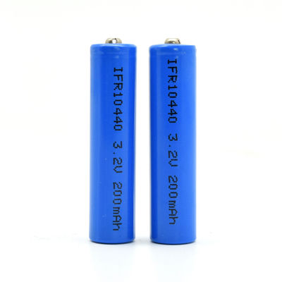 3.2V 200mAh LiFePO4 Rechargeable Lithium Battery with 2000 Cycle Life and Wide Temperature Range for LED Lamp