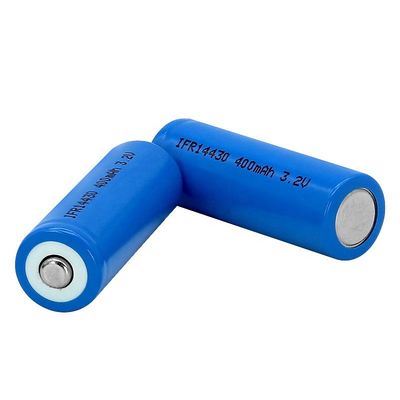 Lithium Phosphate LiFePO4 Size 14430 Rechargeable Solar Battery 3.2 V 400mah