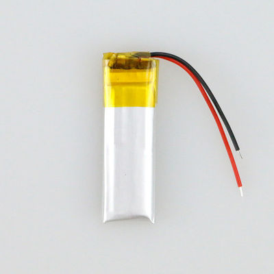 Rechargeable 3.7V 80mAh Li Polymer Battery for Smart Cards and Wearable Devices