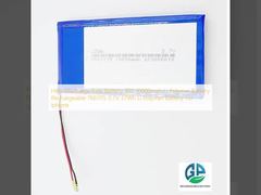 High Discharge Rate Battery 30C 10000mah Li Polymer Battery Rechargeable 7661115 3.7V 37Wh Li Polymer Battery For Iphone