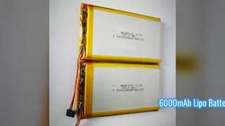 6000mAh Lipo Battery 3.7V Long Lasting Power
