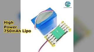 750mAh Lipo Battery High Discharge Power